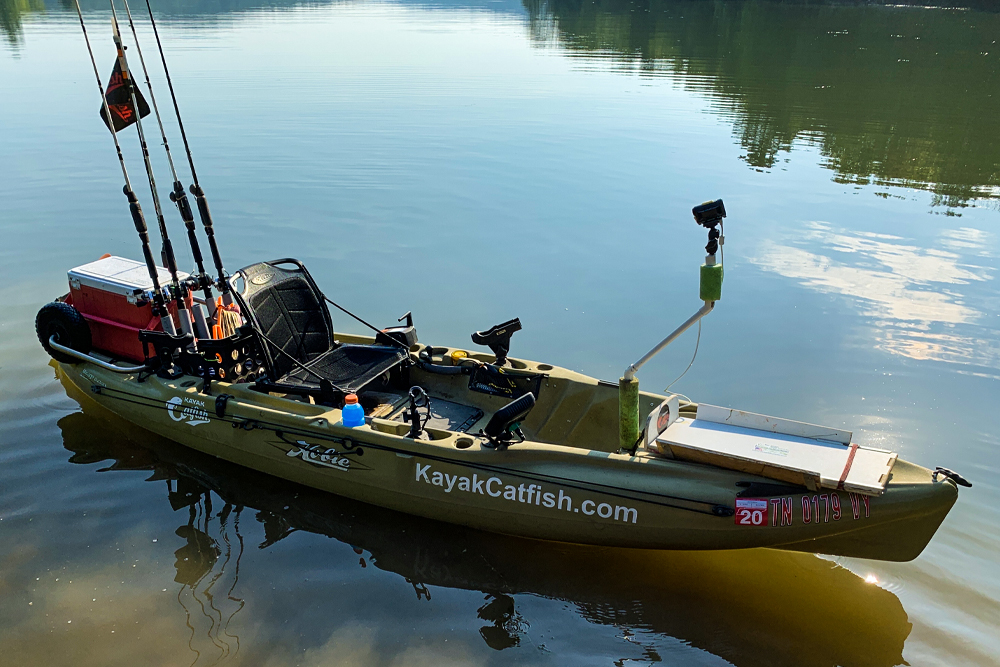 Kayak Catfishing Tournaments by Justin Johnston - Catfish Now