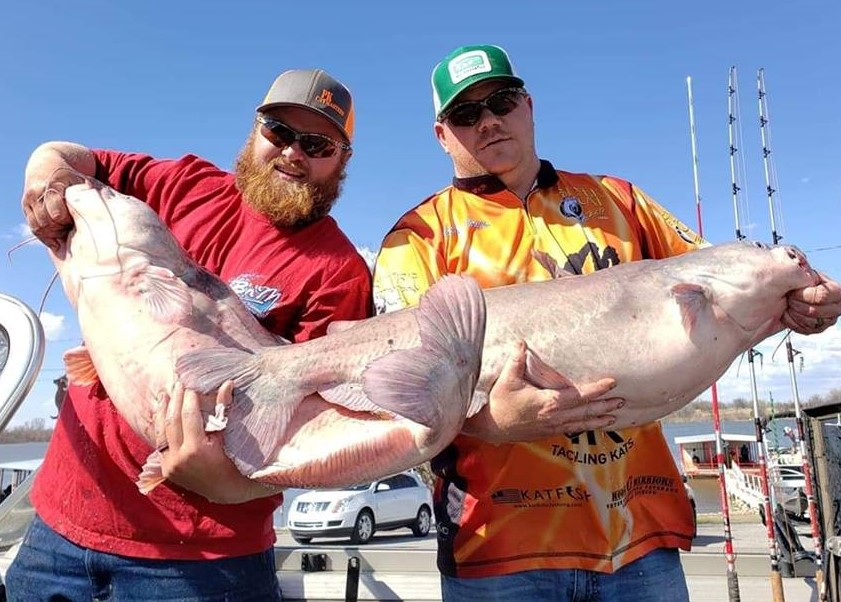 Shriver and Alexander win Fishing Blues Catfish Tournament on Ellsworth