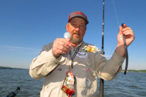 Larry Muse proved the worth of the Dragon Tail dragging weight with his research on Wilson Lake in Alabama. 