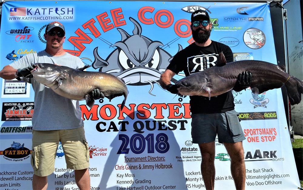 Near 300-pound weight leads Coggins and Hinson to win at Santee Cooper Monster Cat Quest