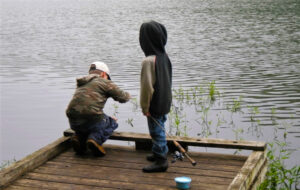 Sharing a fishing outing with friends can be extra fun!
