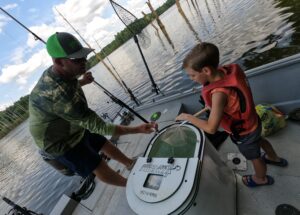 Dustin Goodwin knows the importance of getting young anglers involved in every step of the process for instilling long-term fishing interest.