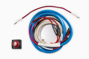 Wire harness kits with inline fuse are popular with marine electronic installers. ((Brad Wiegmann Photo)