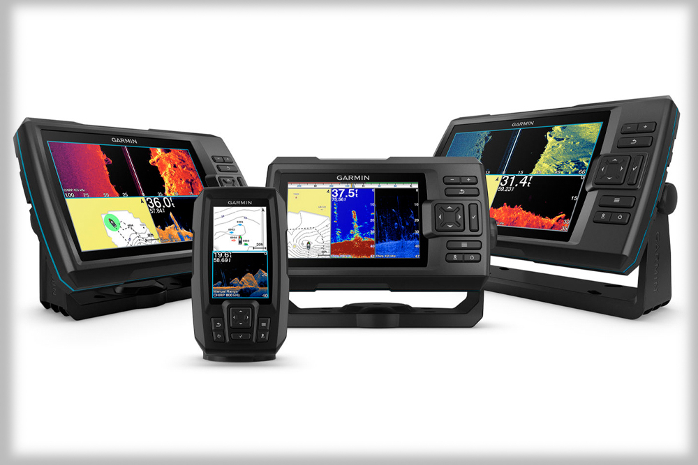 Garmin electronics new Striker Vivid series with seven new high contrasting color palettes.