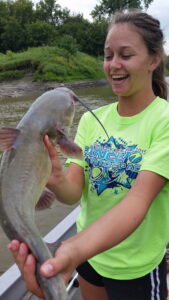 Her smile says it all: Sarah Zimmerman loves catfishing.