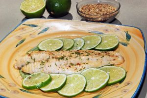 Lime-Broiled Catfish