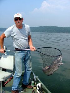 Doug Williams passed away from cancer in 2009, but before that, he shared many catfishing lessons, lessons that Capt. Simms has since passed along to thousands of clients.