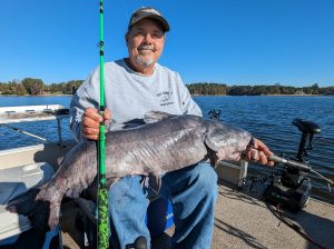 Attaway said quality tackle and fresh bait are two keys to hooking and catching big catfish at Lake Murray.