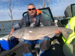 David Studebaker knows how to catch big catfish that will boost his chances of doing well in tournaments.