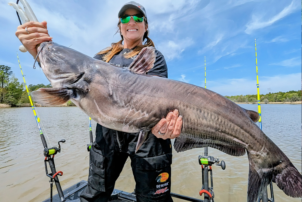 Spending her youth fishing with family prepared Lindsey Brown to enter the world of competitive catfishing.