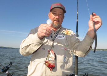 Larry Muse proved the worth of the Dragon Tail dragging weight with his research on Wilson Lake in Alabama.
