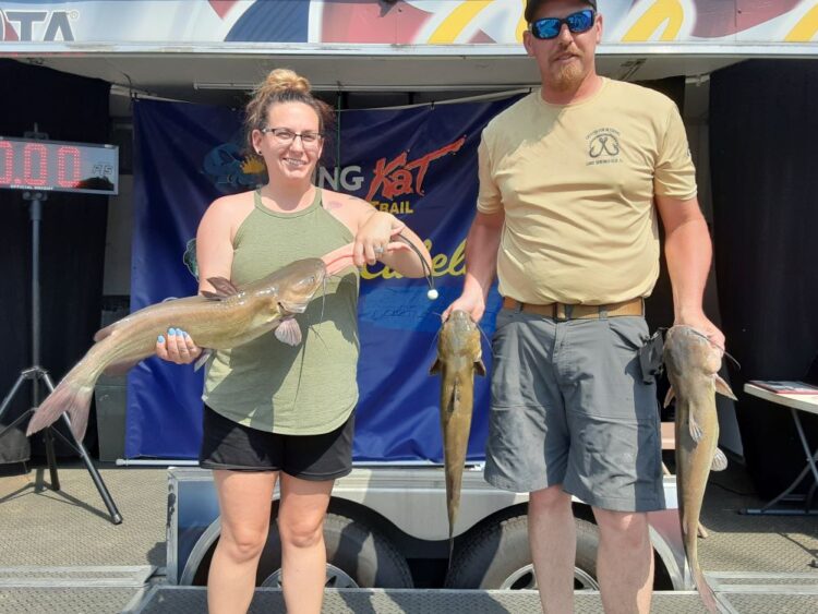 catfish, tournament, channel cat, Levi Sasse, Carlyle Lake