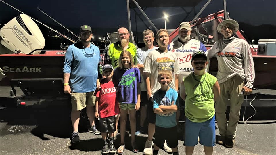 Fishing, catfishing, kids, fishing, kids, nonprofit, fishing tips, education, fishing, CPR, youth fishing, conservation, selective harvest, USSA, Sheryl Ridenour, Jeff Dodd, Scott Lovelace, Roger Breedlove, Kevin Breedlove, Cedric Poynor, Brigid O'Donoghue, Child Wish, Tennessee