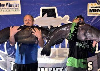 catfish, tournament, Bama Blues, blue cat, flathead, Wheeler Lake, Wilson Lake, Tennessee River, Cory Ramsey, Chris Ramsey, Nooner Hall, Les Thompson, Debbie Thompson, Brad Hoalt, Ray Nix, Justin Andrew Fricke, Edmond Crowden, David Swearengin, Bama Blues