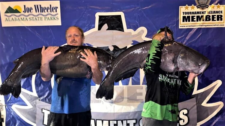 catfish, tournament, Bama Blues, blue cat, flathead, Wheeler Lake, Wilson Lake, Tennessee River, Cory Ramsey, Chris Ramsey, Nooner Hall, Les Thompson, Debbie Thompson, Brad Hoalt, Ray Nix, Justin Andrew Fricke, Edmond Crowden, David Swearengin, Bama Blues