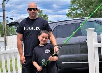 fishing, catfish, charity, cancer, Tackle 22, Edward Andersen, Childhood Cancer Awareness