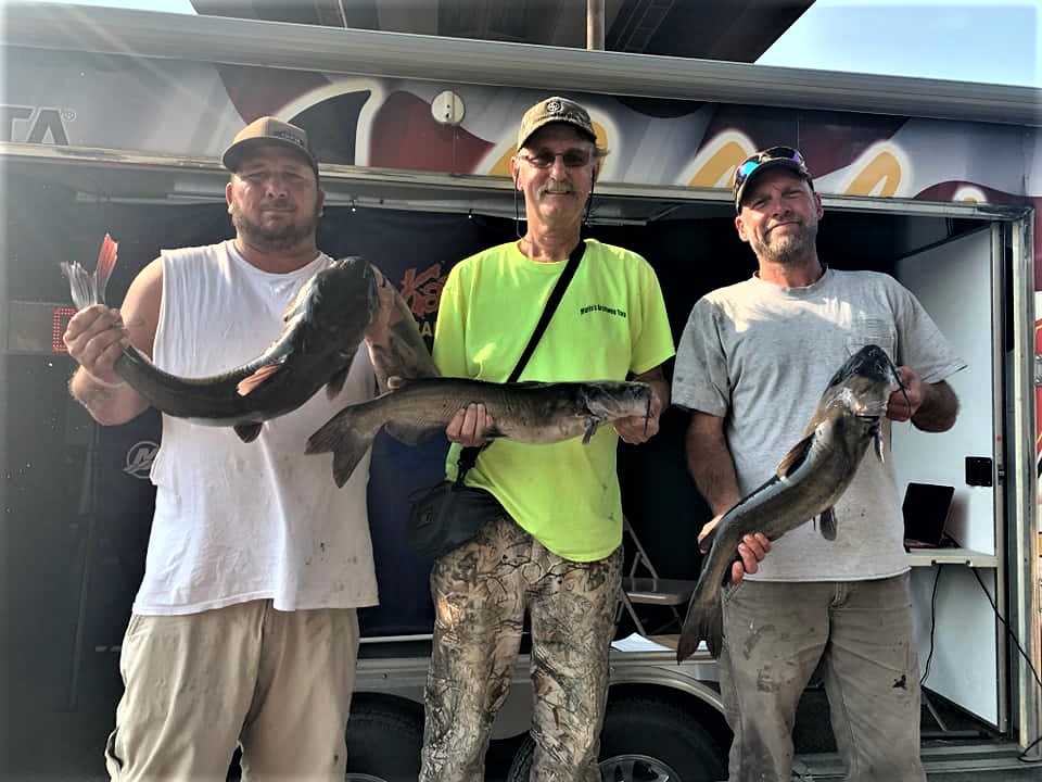 catfish, tournament, blue catfish, channel catfish, flathead, Pekin, Illinois, King Kat, Ken Luttrell, Brian Espy, Tom Luttrell, Jeffery Luttrell, Mike Flaherty, Pete Moreland, Dan Dippel