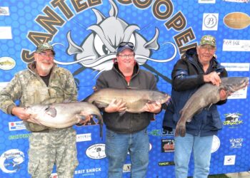 Total weight of 227.40 lifts Brookshire, McDaniel and Griggs to win at Santee Cooper Monster Cat Quest 2019