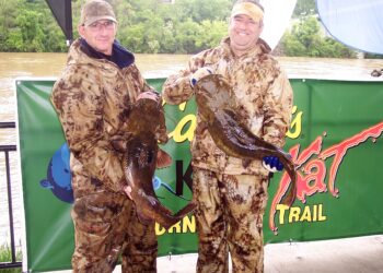 Willie Smith and Nick Anderson win Cabela’s King Kat on the Monongahela River