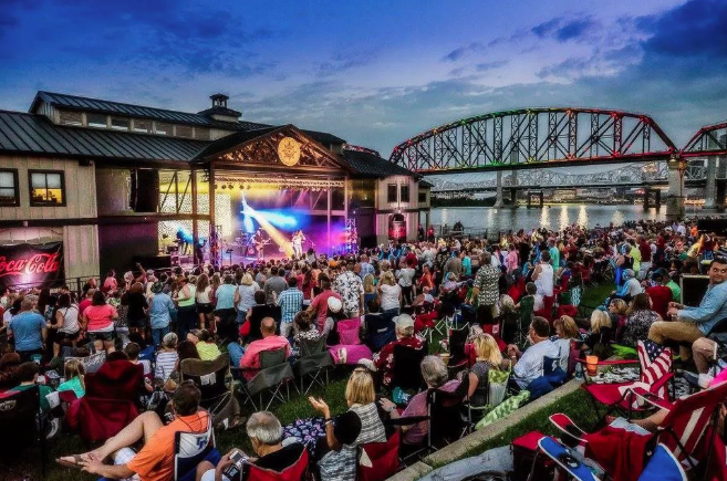 Catfish Anglers Converge on the Ohio River at Jeffersonville, KY