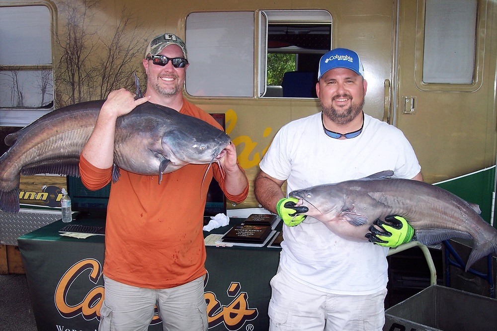 Gene Gaston and Damon Gibson win Cabela’s King Kat on Wateree in Camden, SC