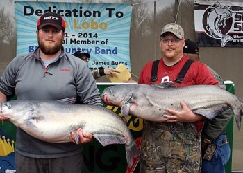 John and Matthew Allen Win Cabela’s King Kat on Tawakoni