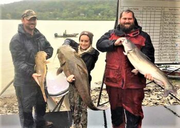 Schmeltz, Marshall and Buffo Win Catfish Tournament at Rising Sun, IN