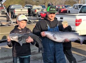 intermediate, catfish, blue cat, flathead, channel cat, tournament, Old Hickory Lake, Cumberland River, Dalton Driver, Seth Hedrick, Winter Whiskers