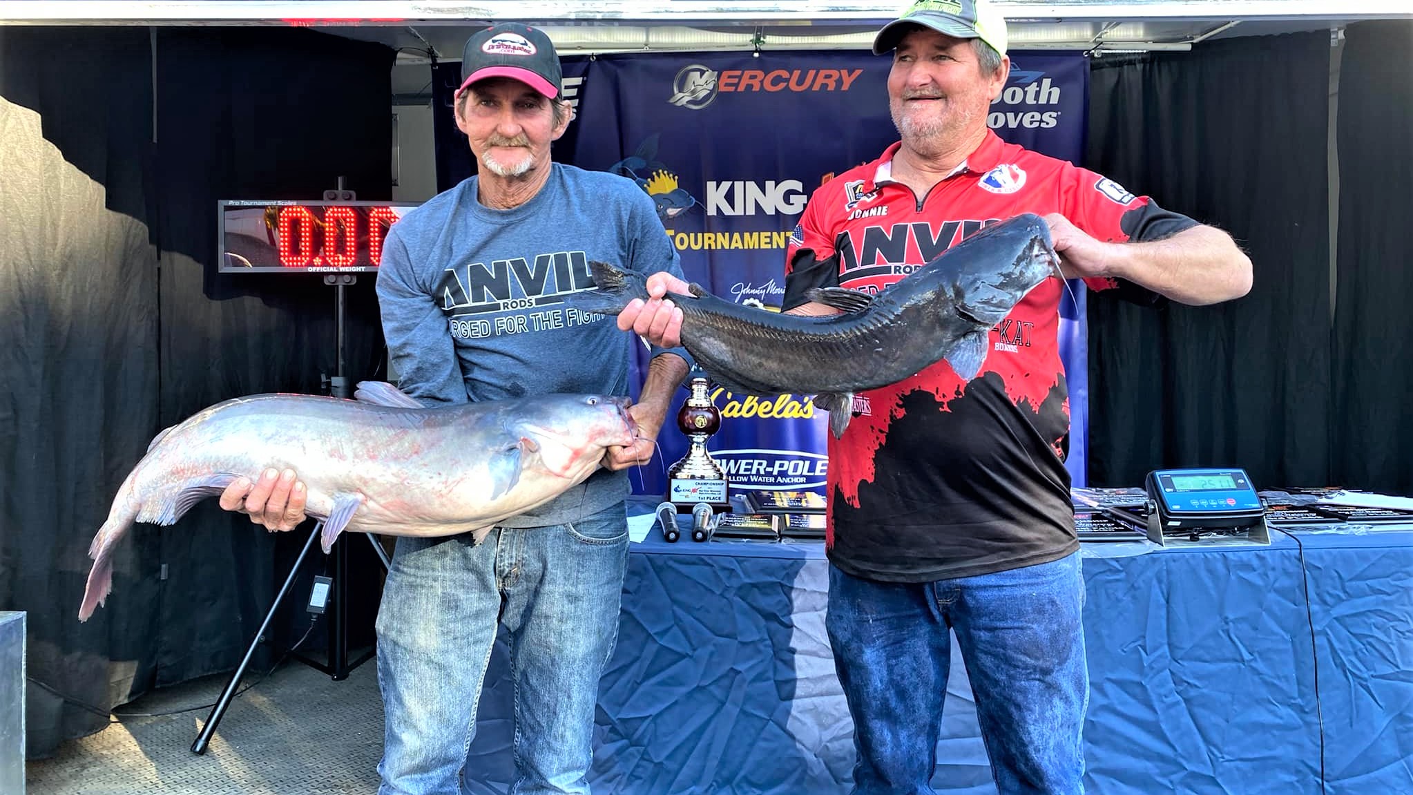 Beginner, catfish, blue cat, flathead, channel, tournament, King Kat, Classic, Championship, Cabelas, Bass Pro, Alex Nagy, Charles Blair, Doug Vaughan, Bryan St Ama, Natchitoches, LA, Coia Sneed, Red River Waterway, Donnie Fountain, Lonnie Fountain, Ron Barner, Wanda Barner