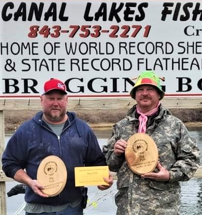 catfish, tournament, Santee Lakes Catfish Club, blue catfish, flathead, Moultrie, Mike Durham, gizzard shad, perch, 100 Pound Club, vern reynolds, mark coburn, ralph willey