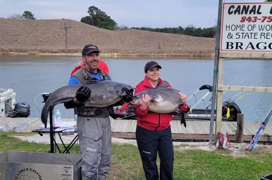 catfish, tournament, Santee Lakes Catfish Club, blue catfish, flathead, Moultrie, Mike Durham, gizzard shad, perch, 100 Pound Club, vern reynolds, mark coburn, ralph willey