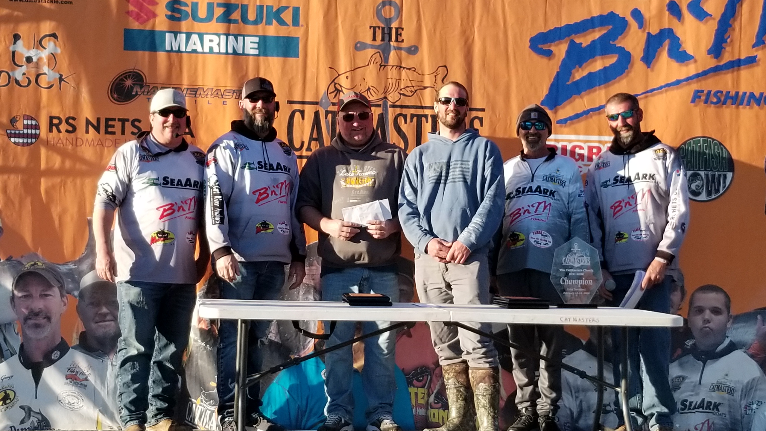 Catfish, tournament, blue cat, flathead, channel cat, CPR, fish care, The CatMasters, Lake Tawakoni, Texas, Bryan St. Alma, Jeremy Busby, Ty Lee Nall, James Milton, Jesse Swanson, Matt Weathers, Chris Kinworthy, Al St. Cyr, Connor McPherson, Greg Callaway, Randy Bane, John Berglund, Kevin Parks