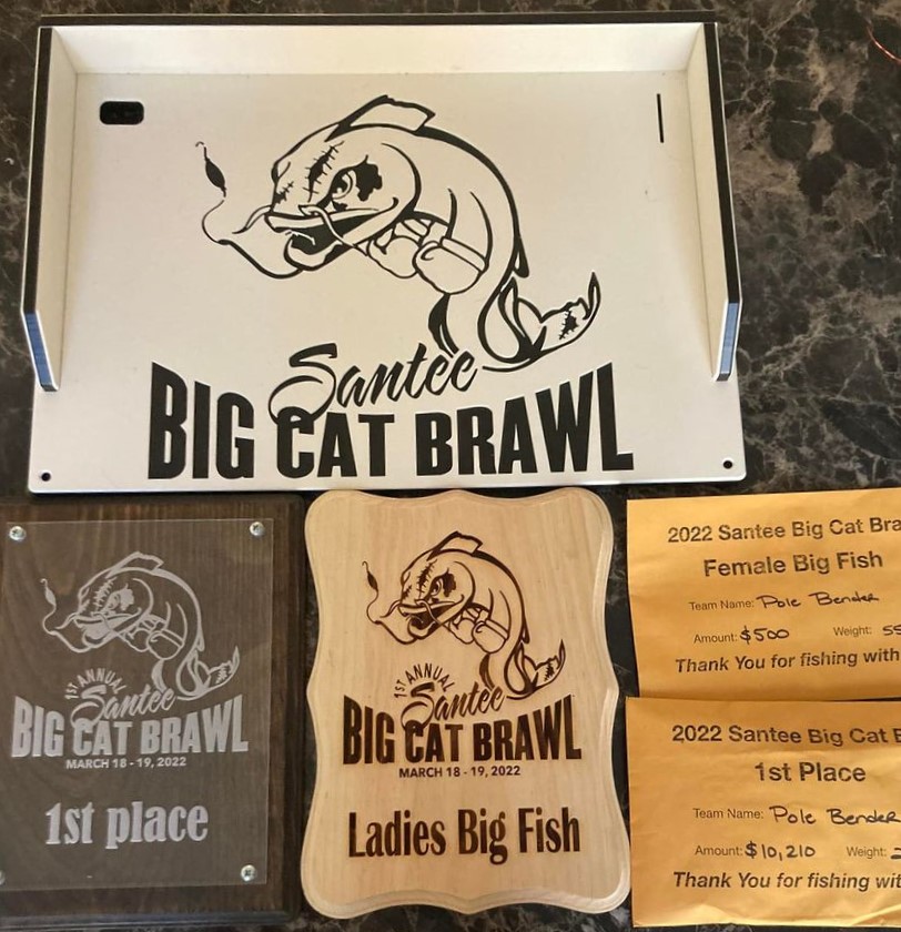 catfish, tournament, intermediate, blue cat, flathead, channel cat, Santee, Big Cat Brawl, Scott Peavy, Mark Coburn, Ralph Willey, Black’s Camp