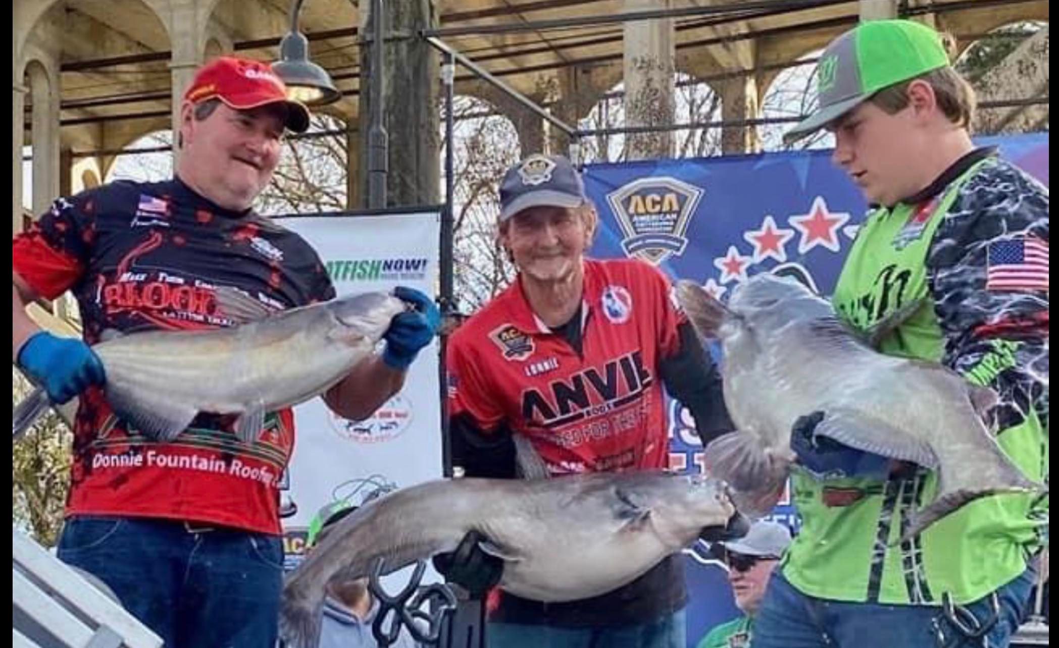 Catfish, tournament, blue cat, flathead, channel cat, Coosa River, Henry-Neely, Coosa Landing, Gadsden, Alabama, Cody Haynes, Cody Chambers, Lonnie Fountain, Donnie Fountain, Aaron Churchwell, Robin Allen, Mark Johnson, Marty Highnote, Greater Gadsden Area Tourism