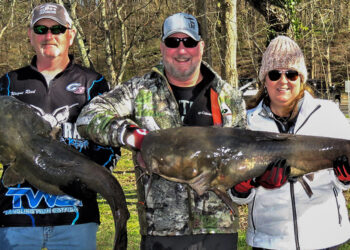 Veteran Mark Patterson and his wife Diane from Tampa, FL pulled off the win at the Spring 2022 Warrior Catfishing Contest. They were hosted by volunteer captain Wayne Reed.