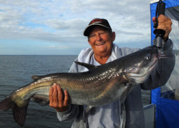 Capt. “Mouse” Witherell loves her job as a full-time fishing guide on the Santee Cooper lakes and has earned the respect of her male peers.