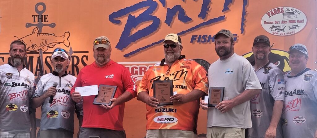 Catfish, tournament, blue cat, flathead, channel cat, CPR, fish care, The CatMasters, Lake Tawakoni, Texas, Bryan St. Alma, Jeremy Busby, Ty Lee Nall, James Milton, Jesse Swanson, Jeff Dodd, Randy Dodd, John Berglund, Eddie Henney, Ryan Berglund, Rob Benningfield, Jason Reynolds, Heather Masingale