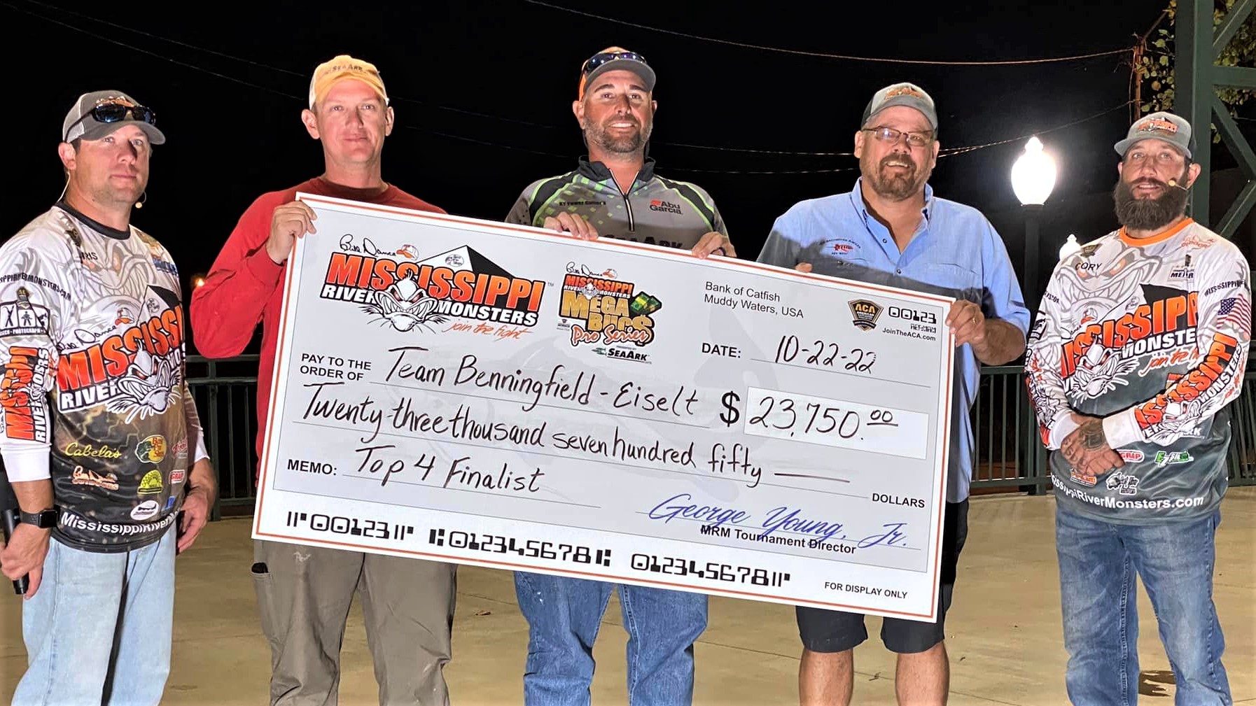 catfish, tournament, Mississippi River Monsters, MRM, Helena, Arkansas, Mississippi River, Big Muddy, bumping, anchoring, current, skipjack, George Young Jr., Rob Benningfield, Ricky Eiselt