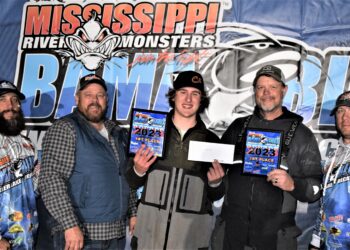 Chris Ramsey, Cory Ramsey, George Young, Ray Waldrop, Cole Bauer, catfish, MRM Bama Blues, Decatur, Alabama