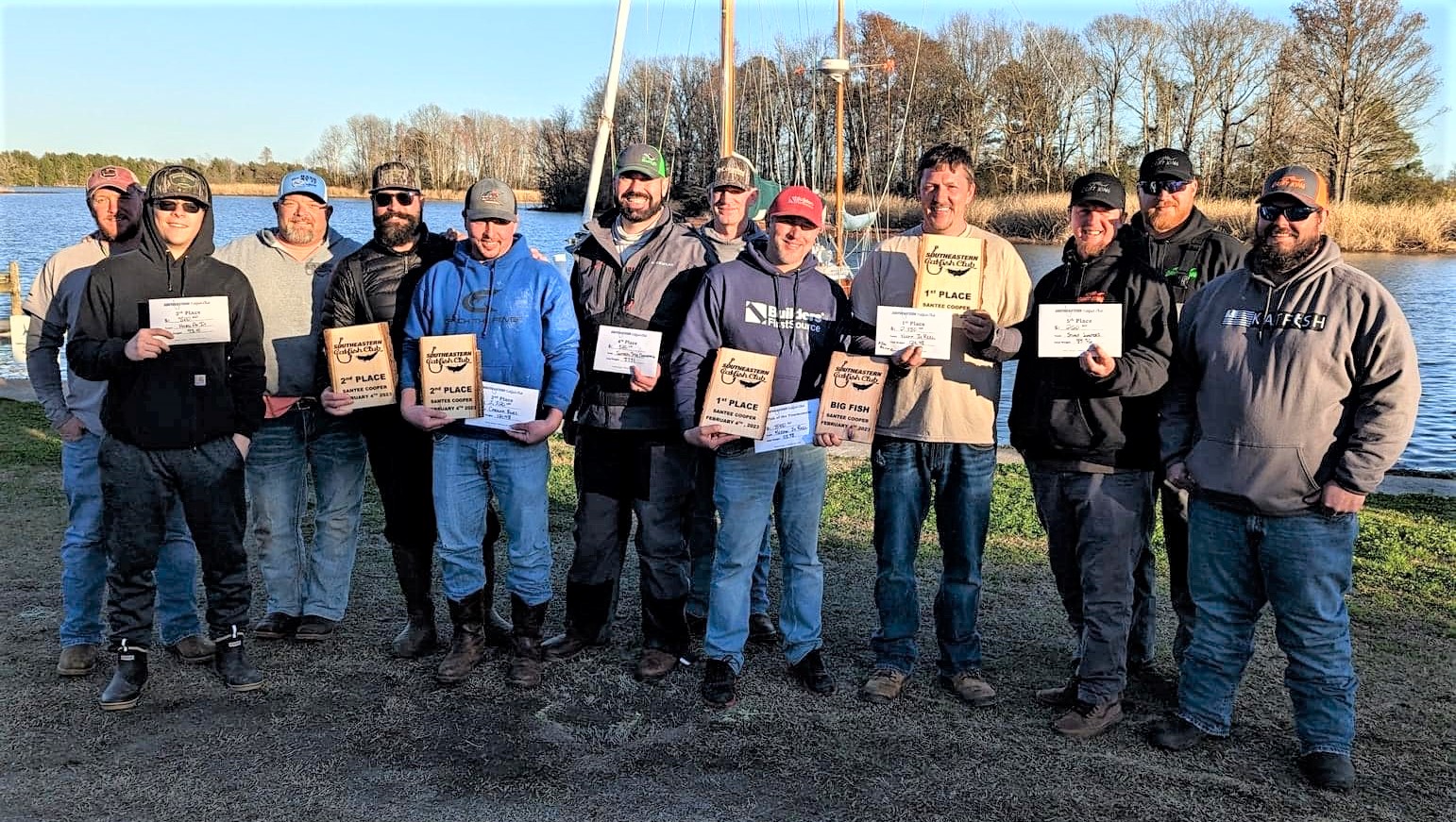 Intermediate, catfish, catfishing, blue catfish, flathead catfish, channel catfish, tournament, southeastern catfish club, blacks camp, south Carolina, Richard Warskow, Craig Lunsford, Joshua Coggins, Kyle Hefner, Anthony Williams, Josh Christopher, Lane Christopher, Greg Hair, Andy Griffin, Bradley Tucker, Jim Page, B.J. Wilson