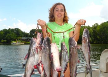 Catching table-grade fish in hot weather can produce fun fishing and great eating.