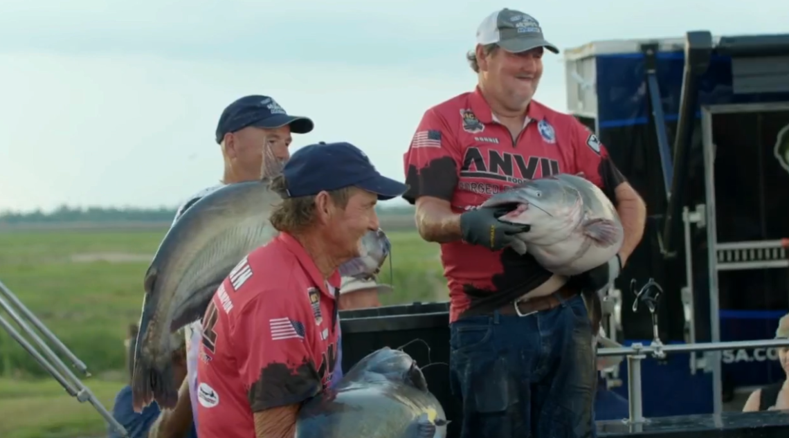 intermediate, catfish, catfishing, bumping, anchoring, current, skipjack, Donnie Fountain, Lonnie Fountain, Doug McAnally, Wanda Barrett Barner, Ron Barner, Mike Mitchell, Jackson Mitchell, Rick Sexton, Kenny Breakfield, Louisiana River Parishes, King Kat, Bob Denen
