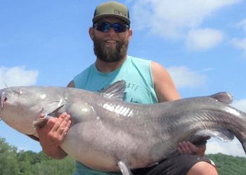 The Missouri River can produce giant catfish, night or day, as Craig Norris can attest.