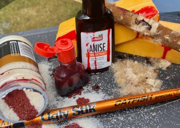 Just a few basic ingredients can yield a fun stinkbait mix that kids can enjoy helping with to catch more catfish