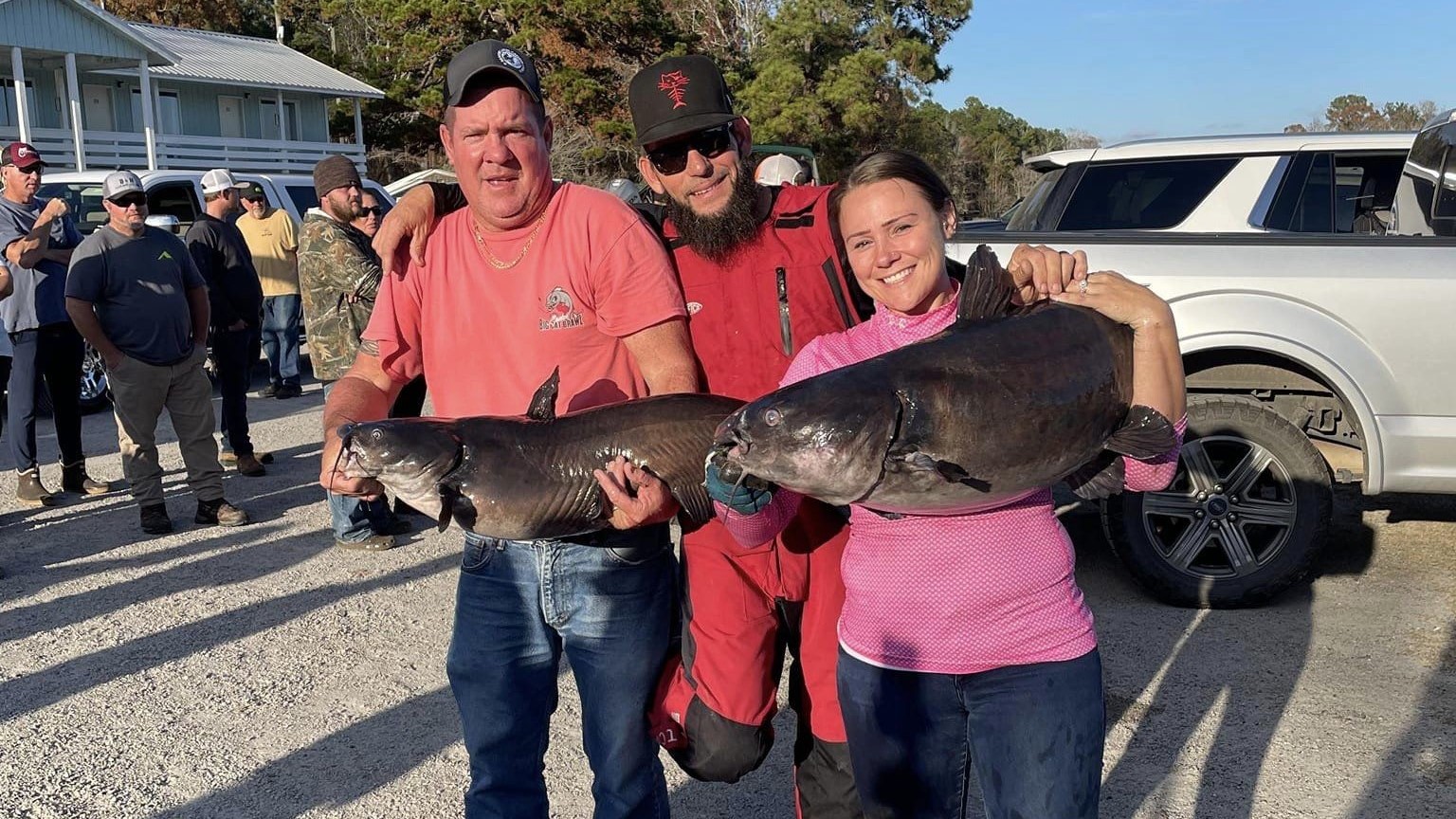 Intermediate, catfish, catfishing, blue catfish, flathead catfish, channel catfish, tournament, Blacks Camp Big Cat Shootout, Mark Coburn, Ralph Willey, Tonja Elliot Willey, Chuckie Ouvry, Jeff Brinkley, Trey Smith, Gerald Smith, Jonathan Keatts, GLW Baits