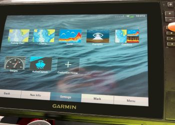 Anglers can select preset combos from the home page or quick select with the multi-function key pad 1-4.
