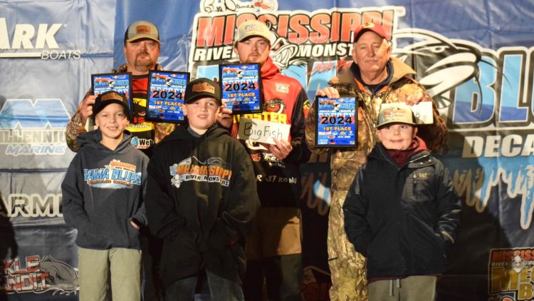 catfish, tournament, MRM Bama Blues, Bama Blues, blue cat, flathead, Wheeler Lake, Chris Ramsey, George Young Jr, Decatur, Alabama, SeaArk Boats, BnM Fishing, American Catfishing Association, ACA, Mike Mitchell, Jackson Mitchell, Donnie Fountain, Lonnie Fountain, David Shipman, Hunter Shipman