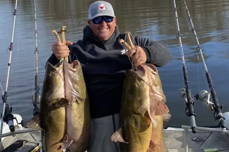 Catfish pro Joey Pounders of Caledonia, Mississippi