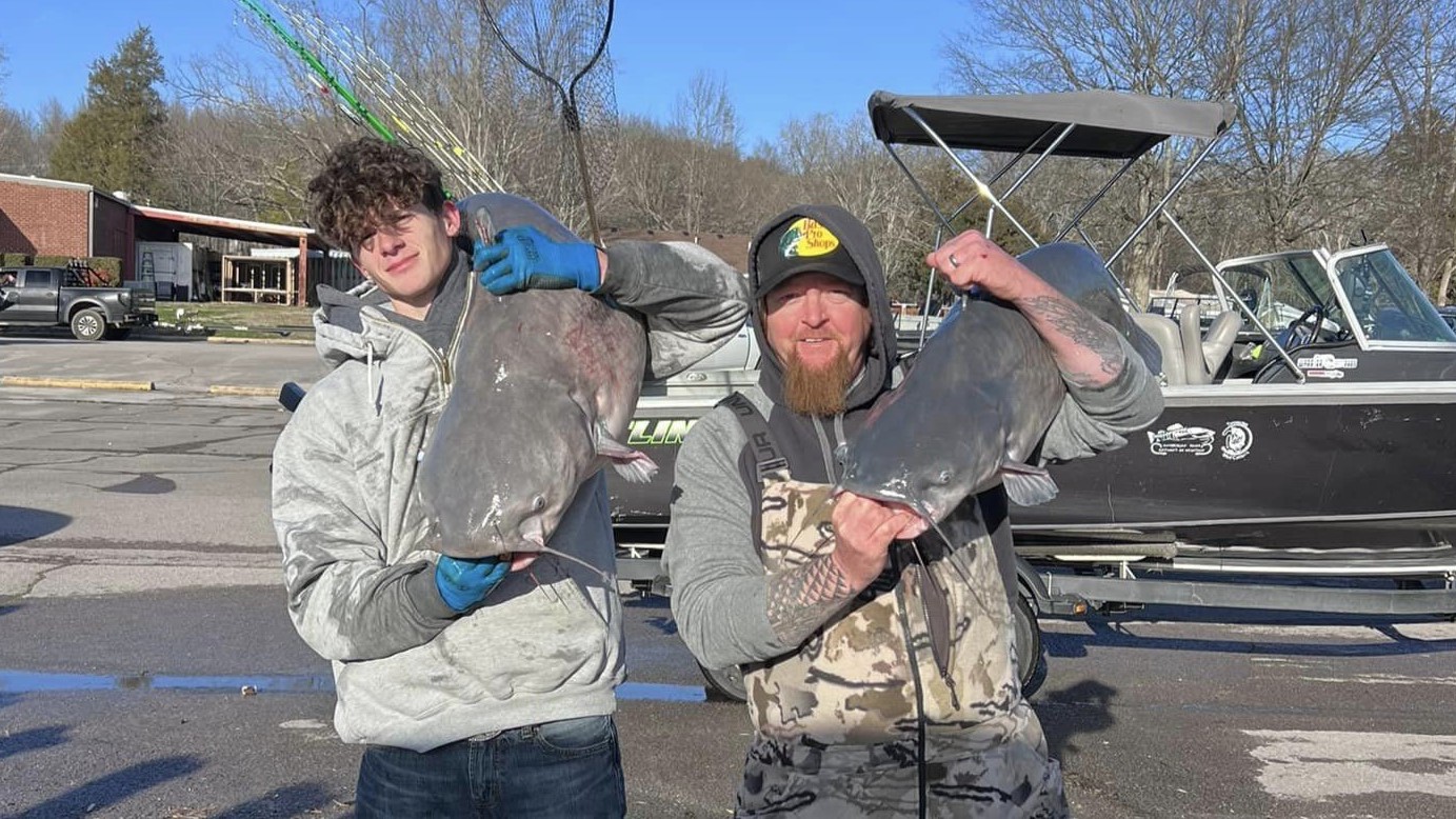 intermediate, catfish, blue cat, flathead, channel cat, tournament, Old Hickory Lake, Cumberland River, Winter Whiskers, Chuck Woodall, Jace Guess, Jeremy Turnes, Mark Reichenbach Jr., Michael Robinson, Charlie Quinn, Chris Musick, Ricky Eiselt, Rob Benningfield, Brian Folena