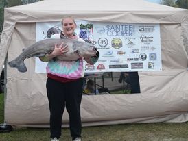 Intermediate, catfish, catfishing, blue catfish, flathead catfish, channel catfish, tournament, Santee Cooper, Santee Cooper Country, Blacks Camp, Santee Big Cat Brawl, Ralph Willey, Tanya Wiley, Mark Coburn, Brad McCall, Mike Durham, Wesley Bridges, Clay Henderson, Barry Moore, Jason Wolfe, Larry Godwin, Evan Martin, Michael Odum, Owen Stanley, Bethany Leggette, Robbie Reynolds, Scott Peavy, Kevin Lakin 